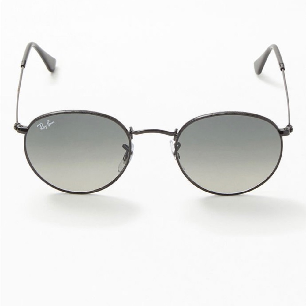 Brand New Ray-Ban Round Metal Flat Lens Sunglasses